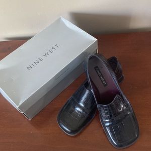 Nine West Black Flats